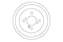 Задние тормозные барабаны TRW DB4476
