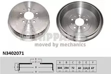 Задний тормозной барабан Nipparts N3402071