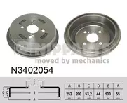 Задний тормозной барабан Nipparts N3402054