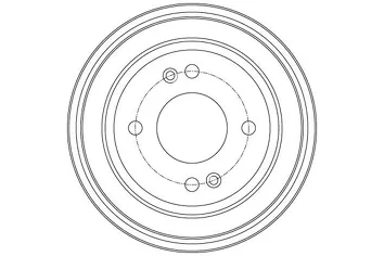 TRW DB4430 <span>задний тормозной барабан</span>