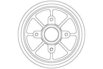 TRW DB4310MR <span>задний тормозной барабан</span>