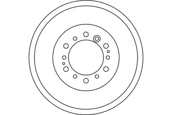 TRW DB4334 <span>задний тормозной барабан</span>