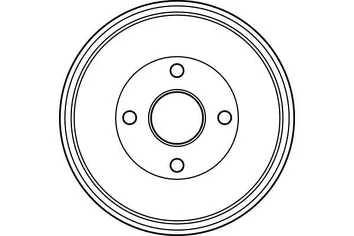 TRW DB4154 <span>задний тормозной барабан</span>