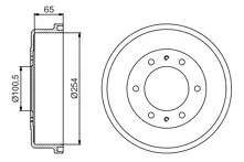 Задние тормозные барабаны Bosch 0 986 477 163