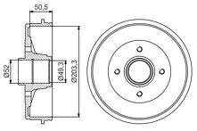 Задние тормозные барабаны Bosch 0 986 477 170 0 986 477 170