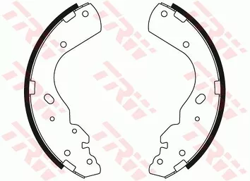 TRW GS8443 <span>тормозные колодки задние</span>
