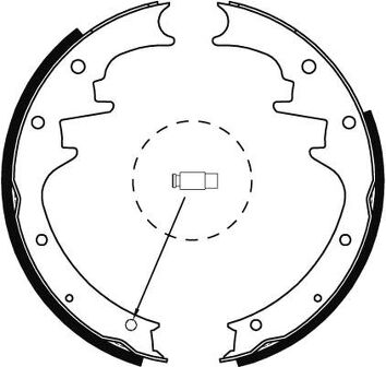TRW GS8444 <span>тормозные колодки задние</span>