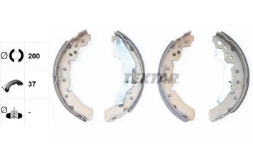 Textar 91056700 <span>тормозные колодки задние</span>