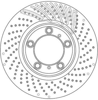 TRW DF6464S <span>тормозной диск </span>