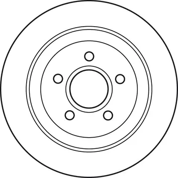 TRW DF4875 <span>тормозной диск полный</span>