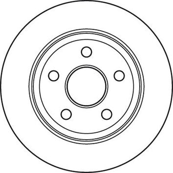 TRW DF4914S <span>тормозной диск полный</span>