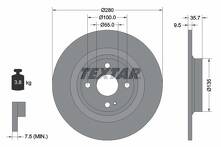 Тормозной диск Textar 92320003 для Mazda MX-5 4 пок.