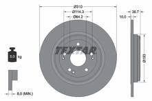 Тормозной диск Textar 92306103 для Honda CR-V 5 пок.