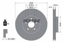 Тормозной диск Textar 92306703 для Ford Focus 4 пок. / хэтчбек / рестайлинг