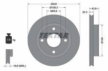 Тормозной диск Textar 92294703 92294703
