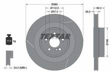 Тормозной диск Textar 92283805 92283805