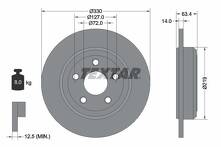 Тормозной диск Textar 92274703 для Jeep Grand Cherokee 4 пок.