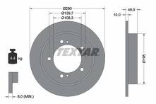 Тормозной диск Textar 92237300 для Suzuki Jimny 4 пок.