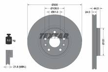 Тормозной диск Textar 92202803 для Renault Grand Scenic 2 пок. / рестайлинг
