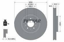 Тормозной диск Textar 92178103 92178103