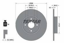 Тормозной диск Textar 92169203 92169203