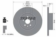Тормозной диск Textar 92169503 92169503