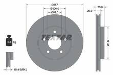 Тормозной диск Textar 92152403 для Dodge Neon 2 пок.