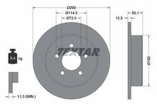 Тормозной диск Textar 92108400 для Chrysler Voyager 4 пок.