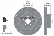 Тормозной диск Textar 92108800 для Mercedes-Benz S-Class W220 / рестайлинг