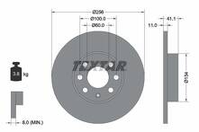 Тормозной диск Textar  92091700