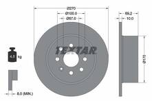 Тормозной диск Textar  92075503
