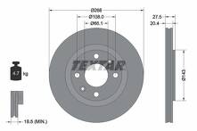 Тормозной диск Textar  92048103