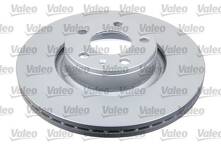 Тормозной диск Valeo Coated 672548 для Audi A6 C6 / седан / рестайлинг