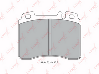 Передние тормозные колодки Lynx BD-5305 BD-5305