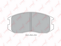 Передние тормозные колодки Lynx BD-5524 BD-5524
