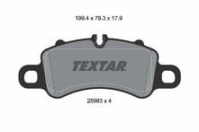 Передние тормозные колодки Textar 2598303 для Porsche 911 992 купе