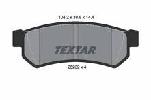 Задние тормозные колодки Textar Q+  2523201