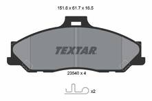 Задние/передние тормозные колодки Textar 2354001 2354001