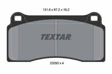 Передние/задние тормозные колодки Textar Q+ 2329301 для Nissan GT-R R35