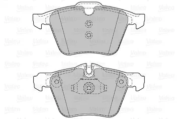 Valeo 601376 <span>тормозные колодки передние</span>