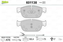 Передние тормозные колодки Valeo 601138 для Citroen C6 1 пок.
