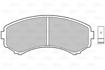 Valeo 598515 <span>тормозные колодки передние</span>