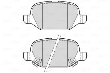 Valeo First 302338 <span>тормозные колодки передние/задние</span>