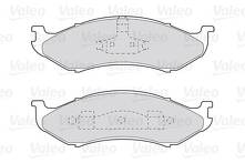 Передние тормозные колодки Valeo First 301491 для Jeep Grand Cherokee 1 пок.