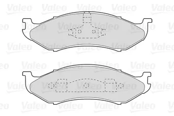 Valeo First 301491 <span>тормозные колодки передние</span>