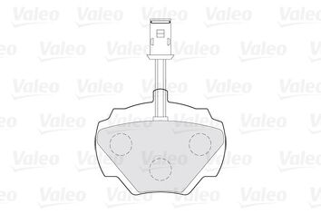 Valeo First 301497 <span>тормозные колодки задние</span>