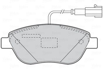 Valeo First 301050 <span>тормозные колодки передние</span>