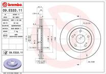 Тормозной диск Brembo 09.E533.11 для Suzuki Swift 5 пок.