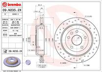 Тормозной диск Brembo Xtra Line 09.N235.2X для Jeep Grand Cherokee 4 пок.