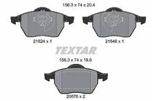 Передние тормозные колодки Textar Q+  2162402